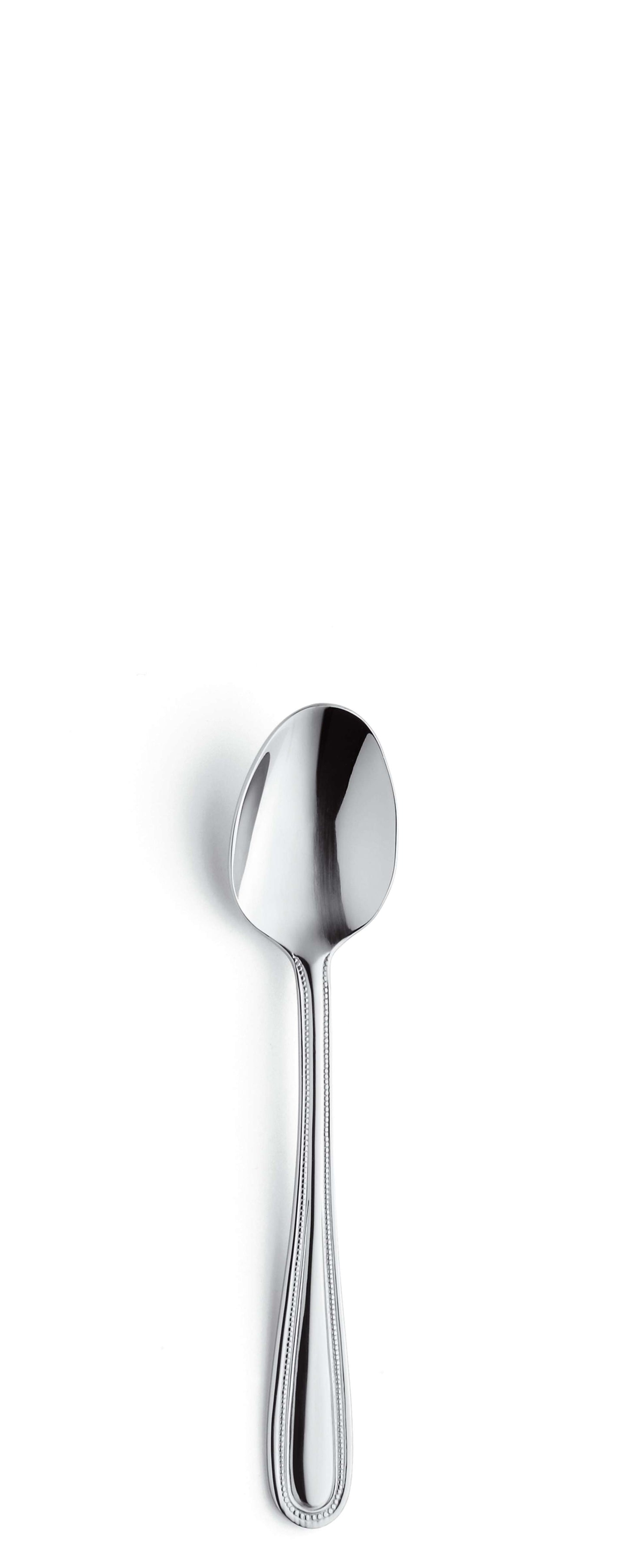 Pearl Coffee Spoons Set - 4 Pieces - Silver Colored