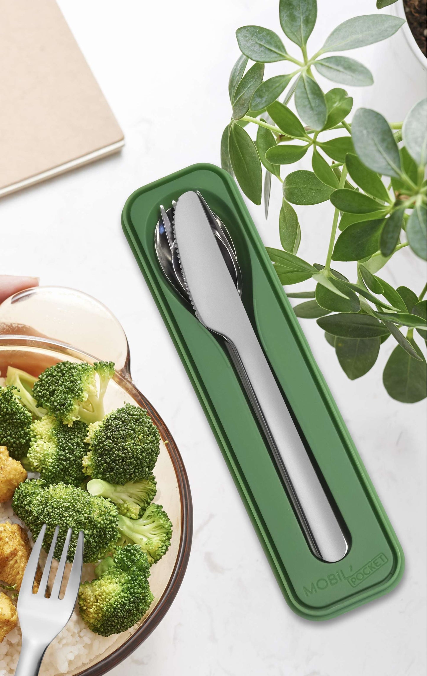 Bestekset - 4-delig - 1 Person - Mobil'