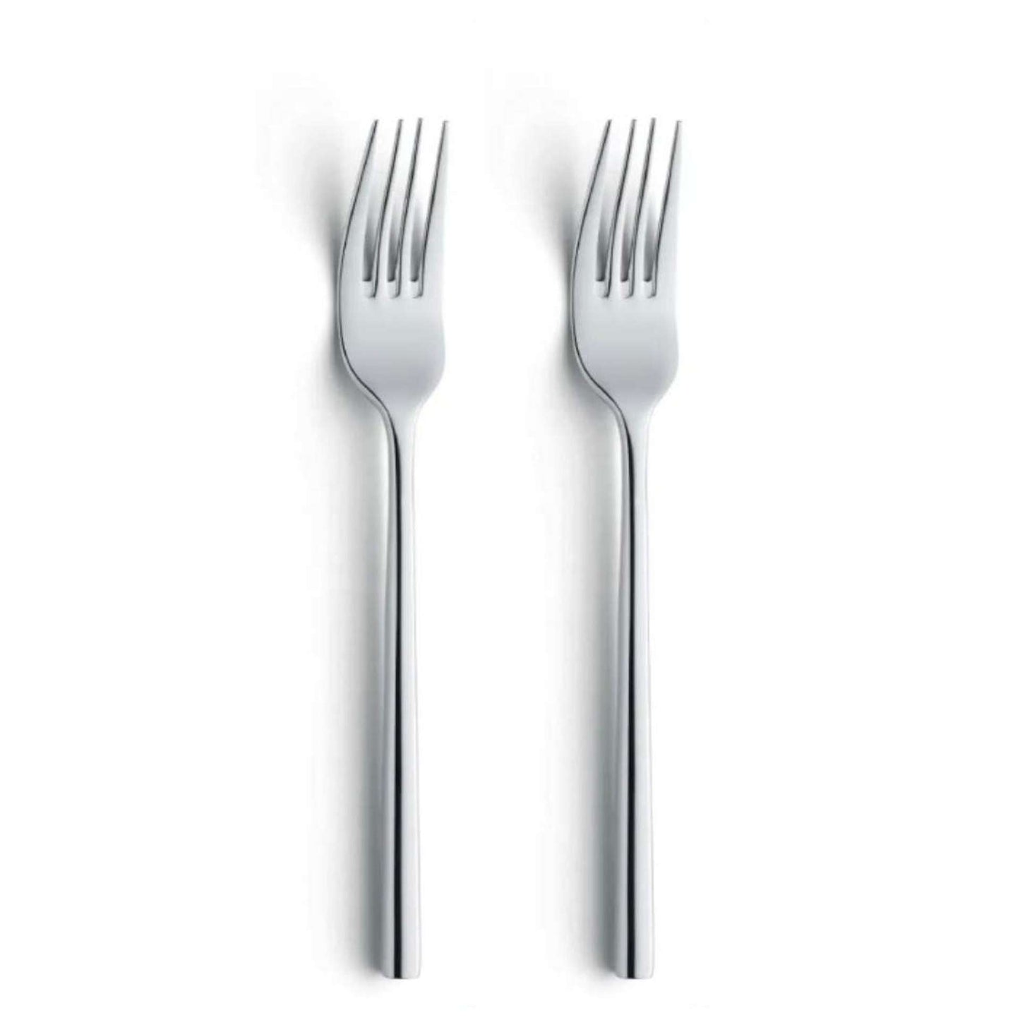 Colorado Table Fork Set - 2 Persons - 2-piece - Silver Colored