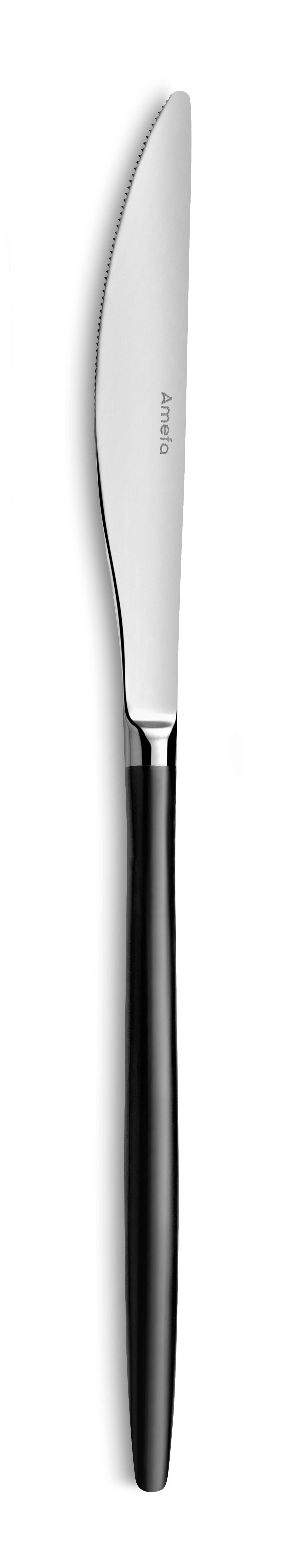Soprano Cutlery Set - 4 Persons - 16 Pieces - Black