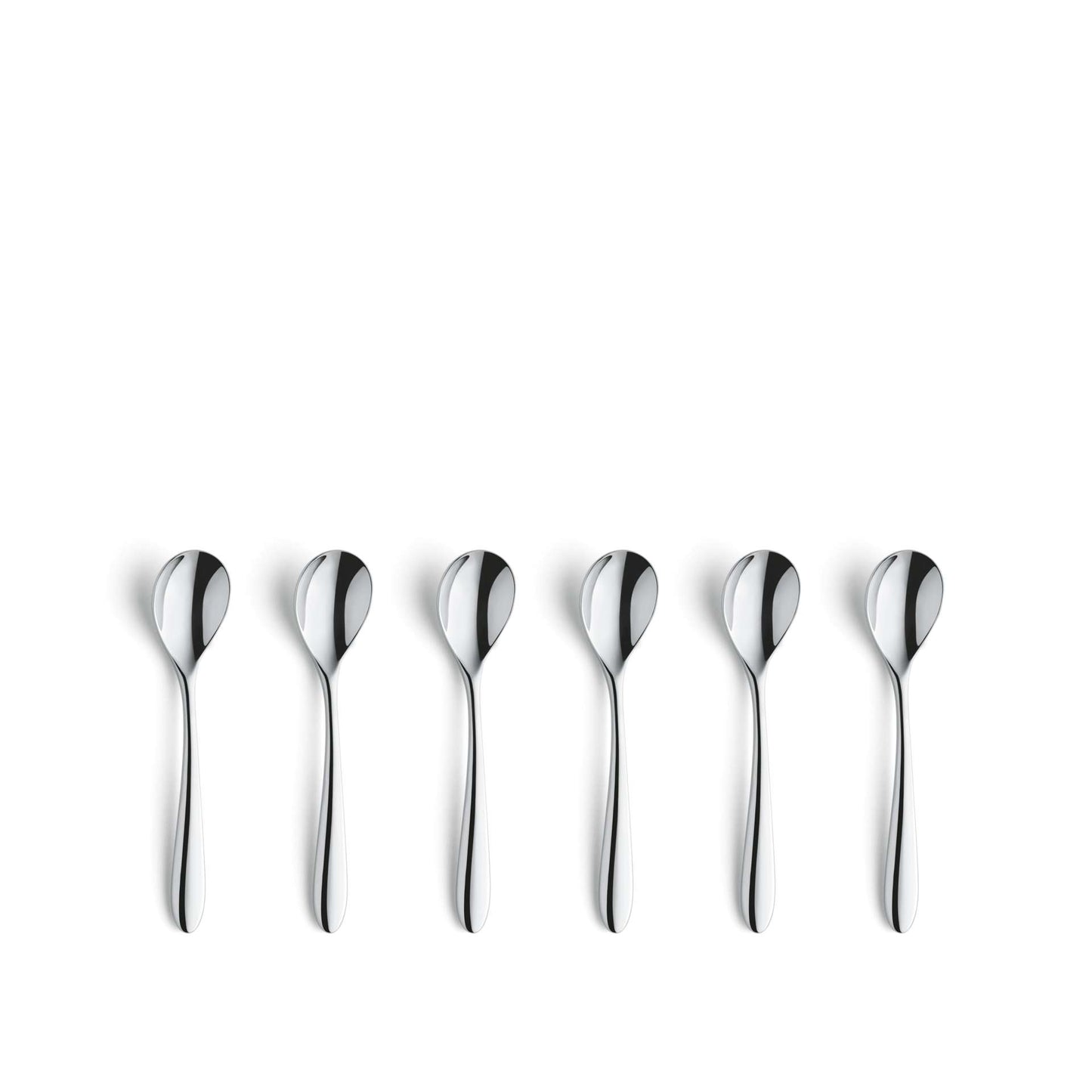 Mocca-/Espressolepels set - 6-delig - 6 Personen - Cuba