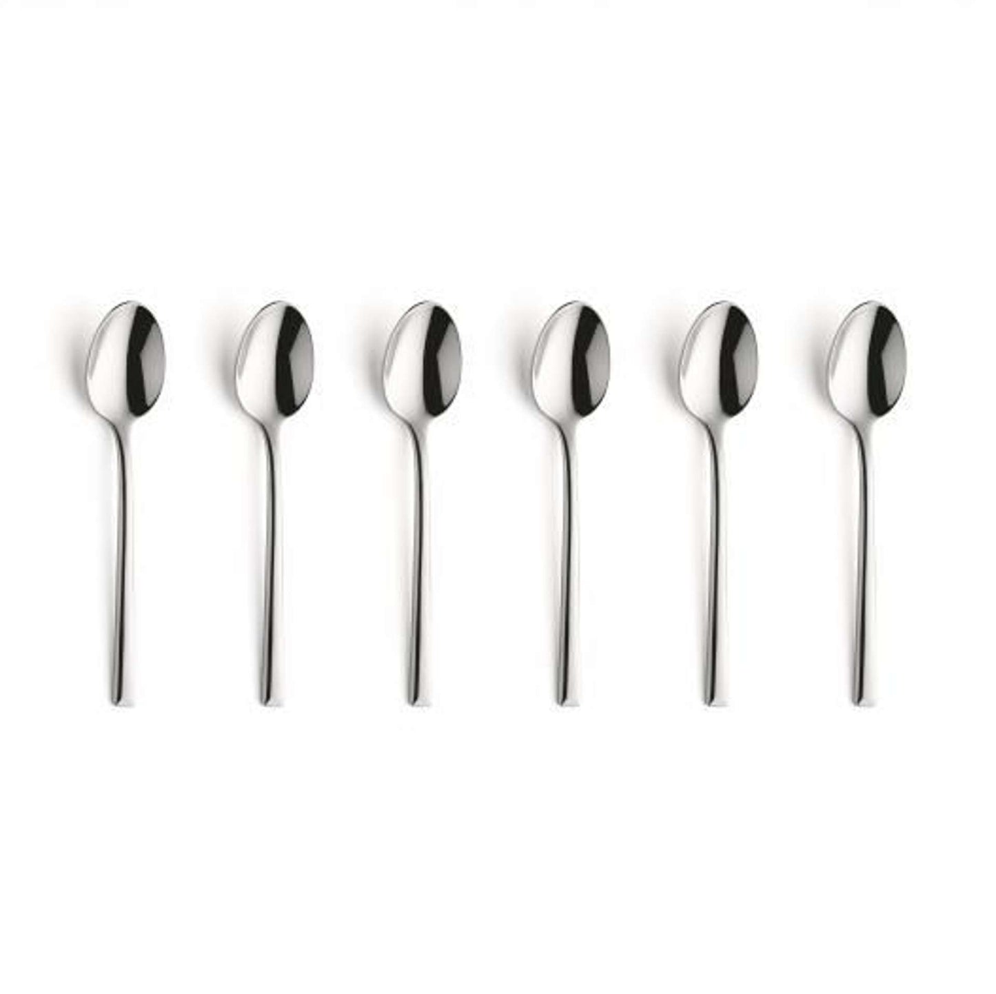 Mocca-/Espressolepels set - 6-delig - 6 Personen - Metropole