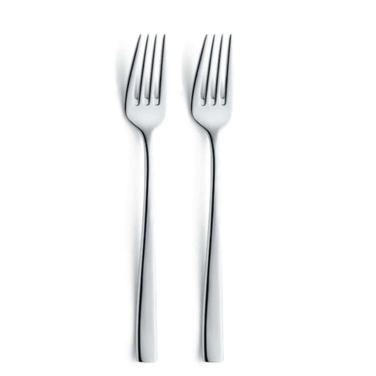 Martin Table Fork Set - 2 Persons - 2-piece - Silver Colored