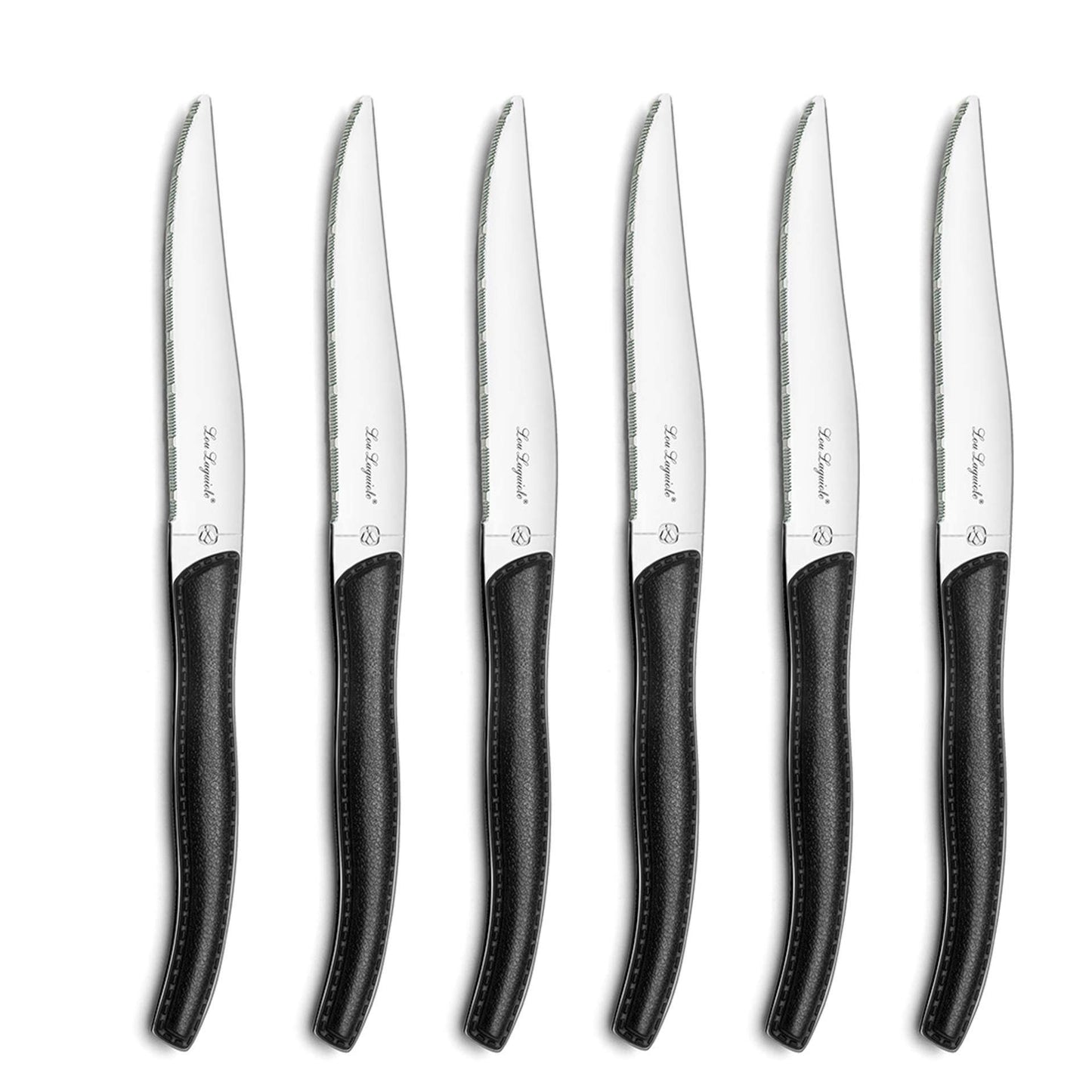 Sky Lag Steak Knives Set - 6 Piece - Black