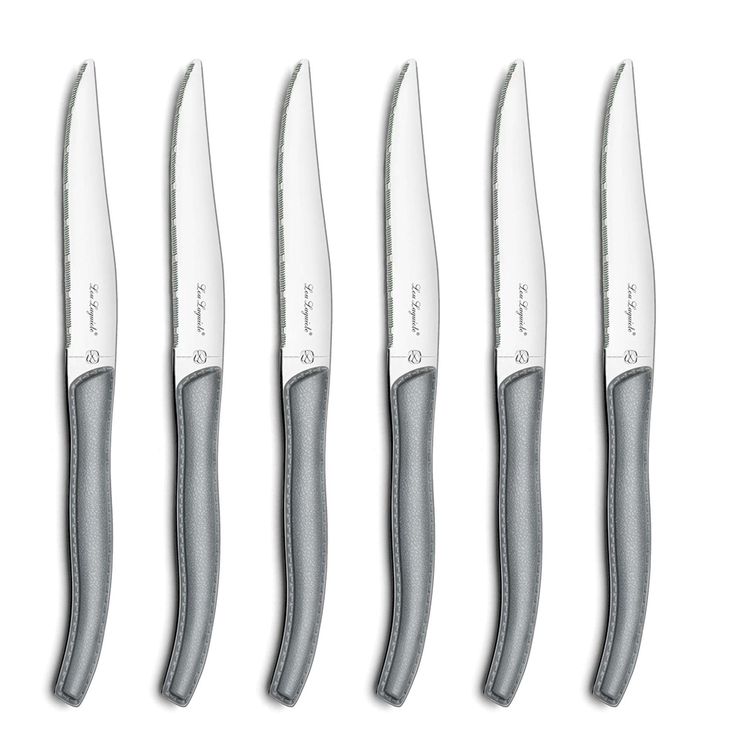 Sky Lag Steak Knives Set - 6 Piece - Gray
