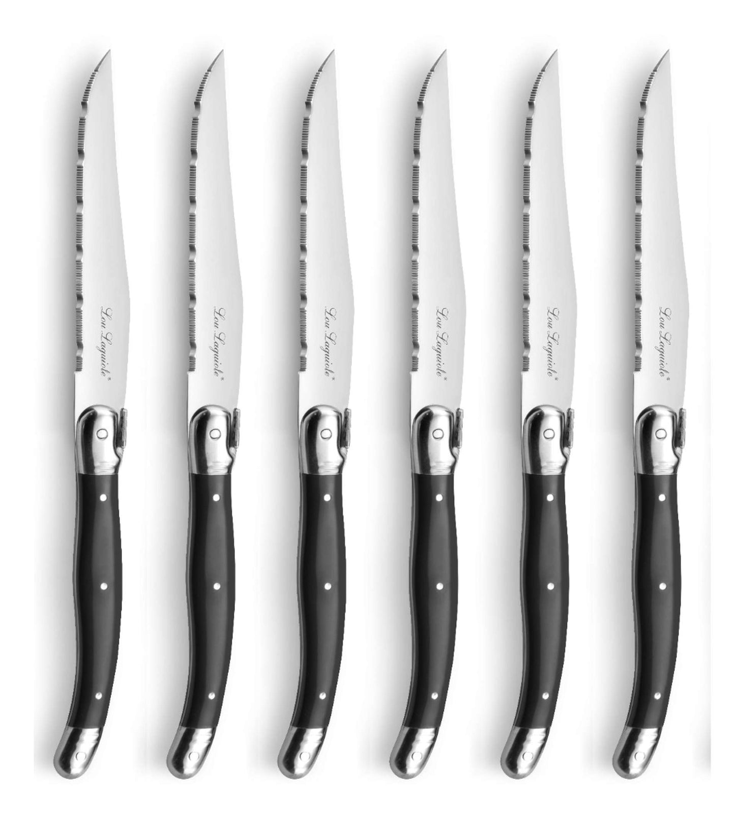 Tradition Steak Knife Set - 6 Piece - Grey