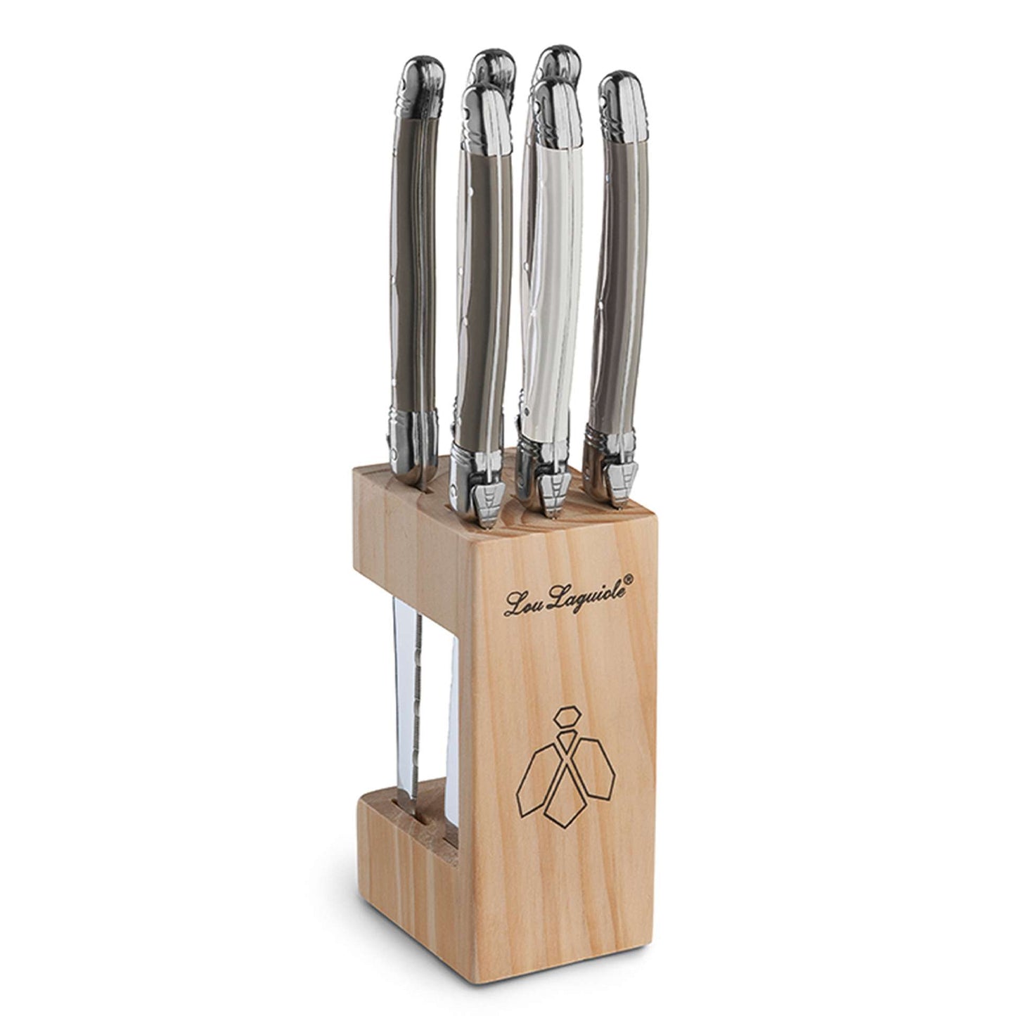 Tradition Steak Knife Set - 6 Piece - Silver Colored