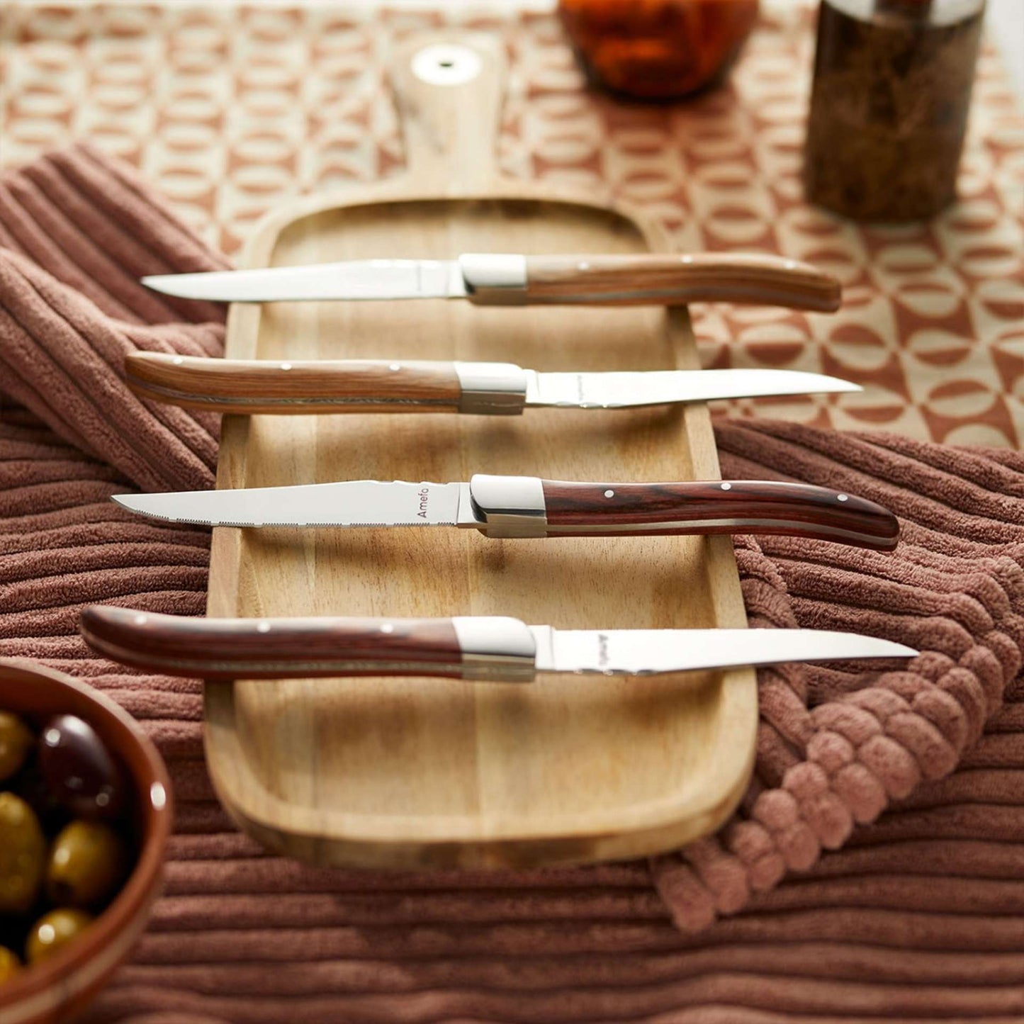 Steakmessen set - 4-delig - 4 Personen - Royal steak