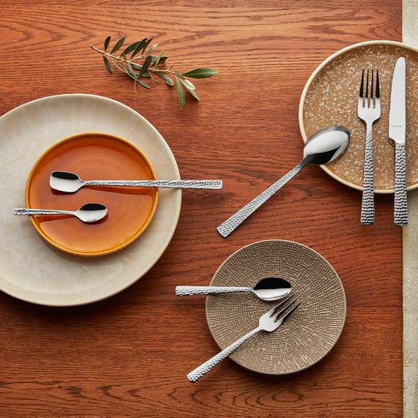 Felicity Cutlery Set - 6 Persons - 42 Pieces - Silver Colored