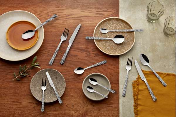 Felicity Cutlery Set - 6 Persons - 42 Pieces - Silver Colored