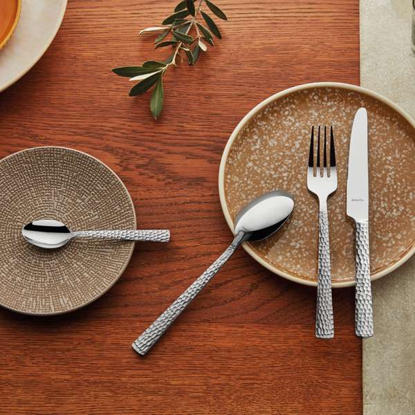 Felicity Cutlery Set - 6 Persons - 24 Pieces - Silver Colored