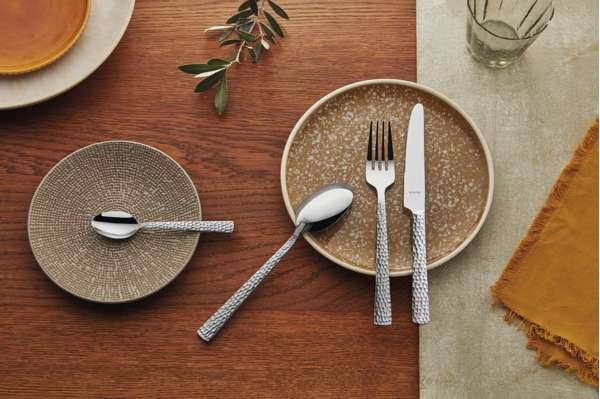 Felicity Cutlery Set - 6 Persons - 24 Pieces - Silver Colored
