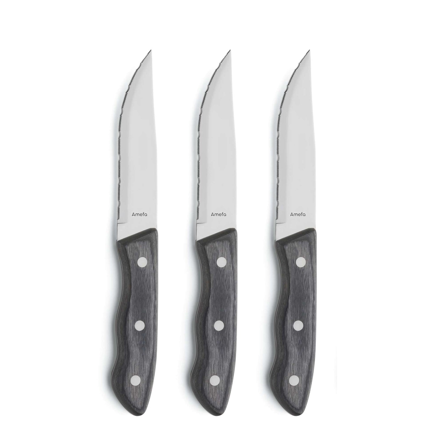 Steakmessen set - 3-delig - 3 Personen - Hercule