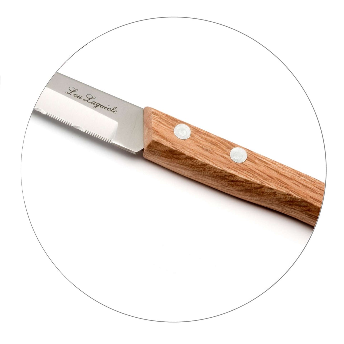 Forest Steak Knife Set - 4 Piece - Wood