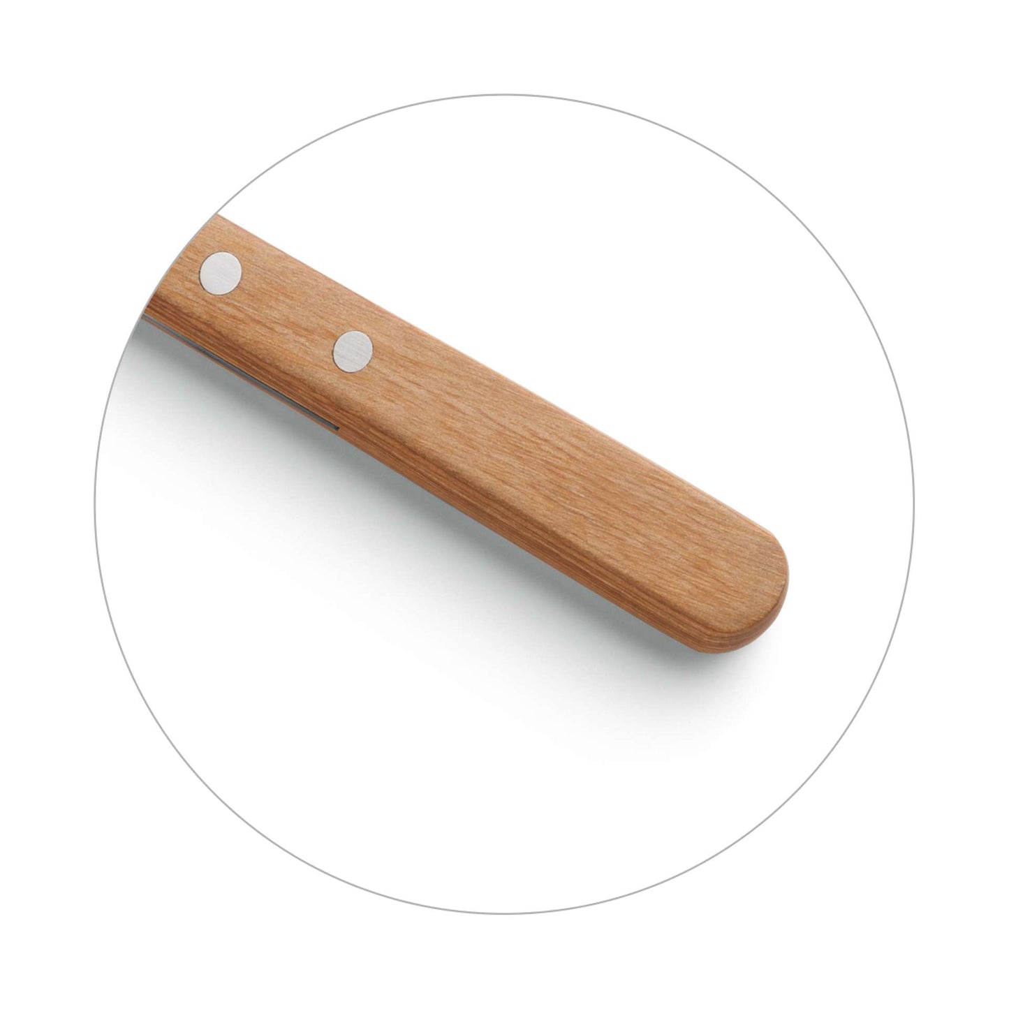 Pizza Steak Knives Set - 6 Persons - 6-Piece - Wood