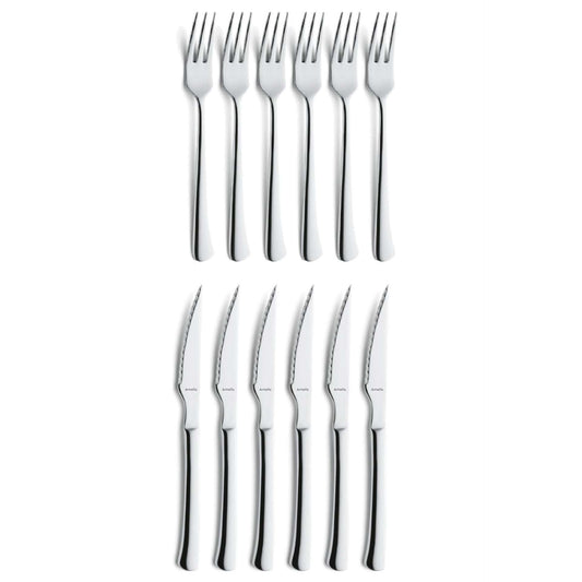 Steakbestek set - 12-delig - 6 Personen - Chuletero