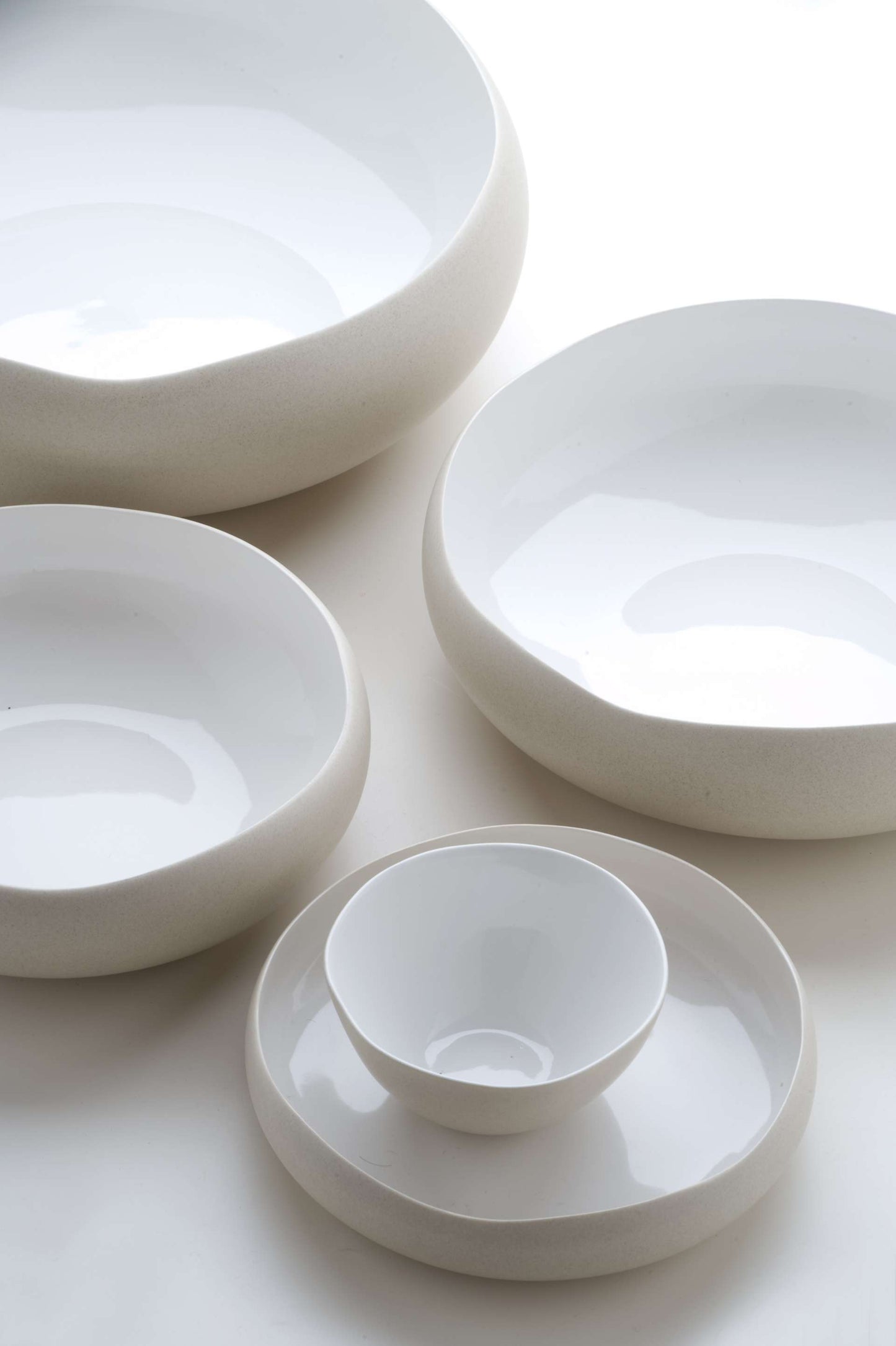 OSLO WHITE - Dessertbord 22 cm (set van 6)