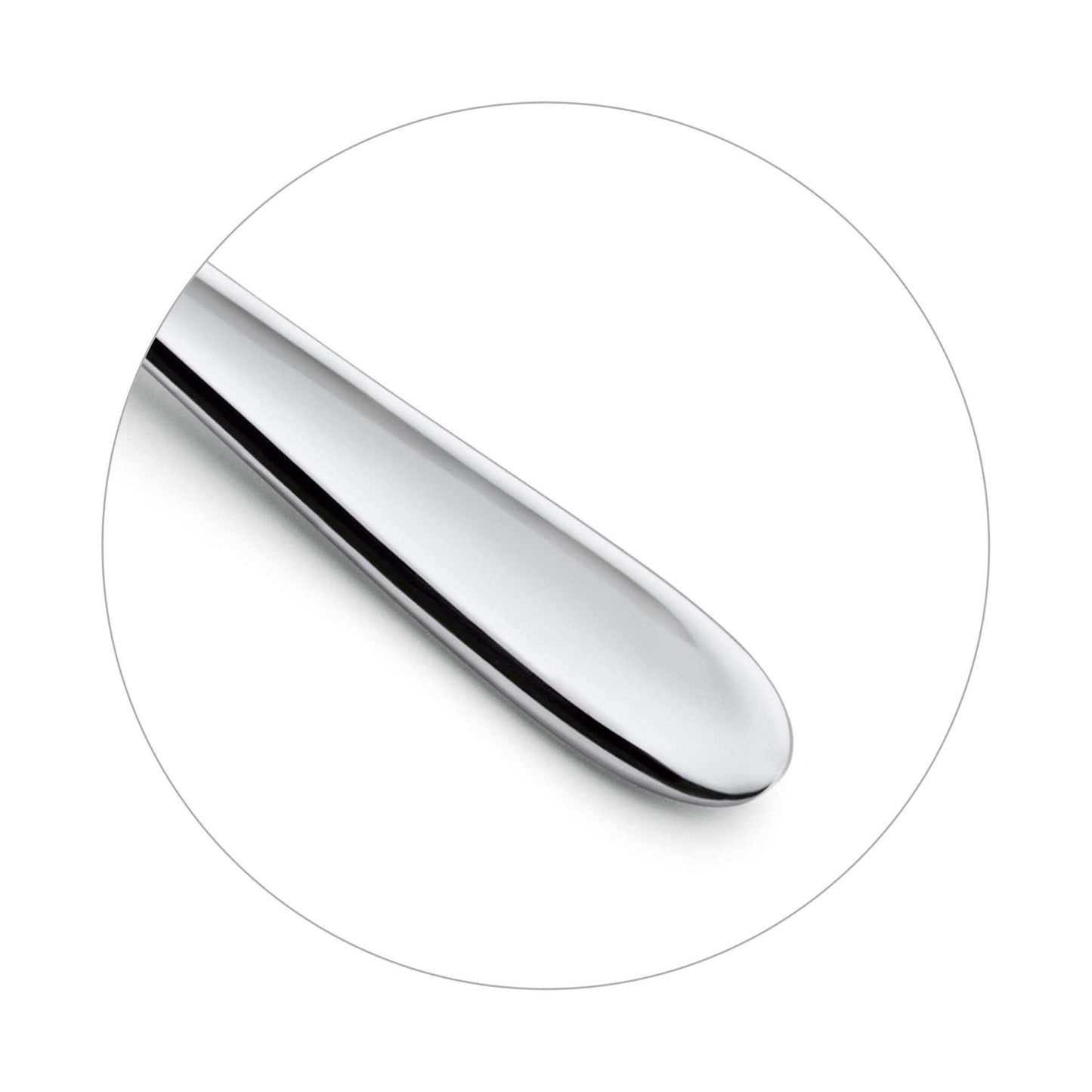 Monaco Cutlery Set - 6 Persons - 24 Pieces - Silver Colored
