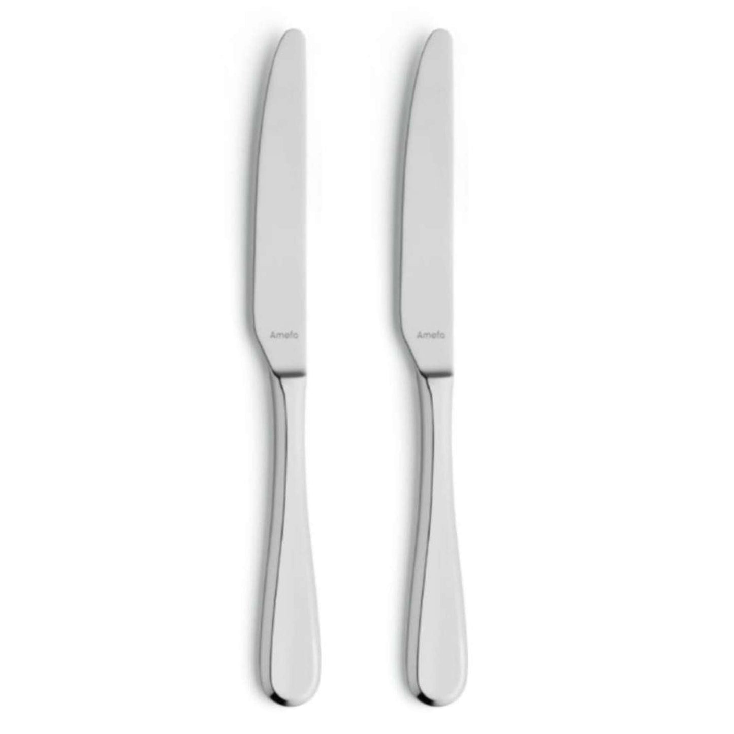 Drift Table Knife Set - 2 Persons - 2-piece - Silver Colored