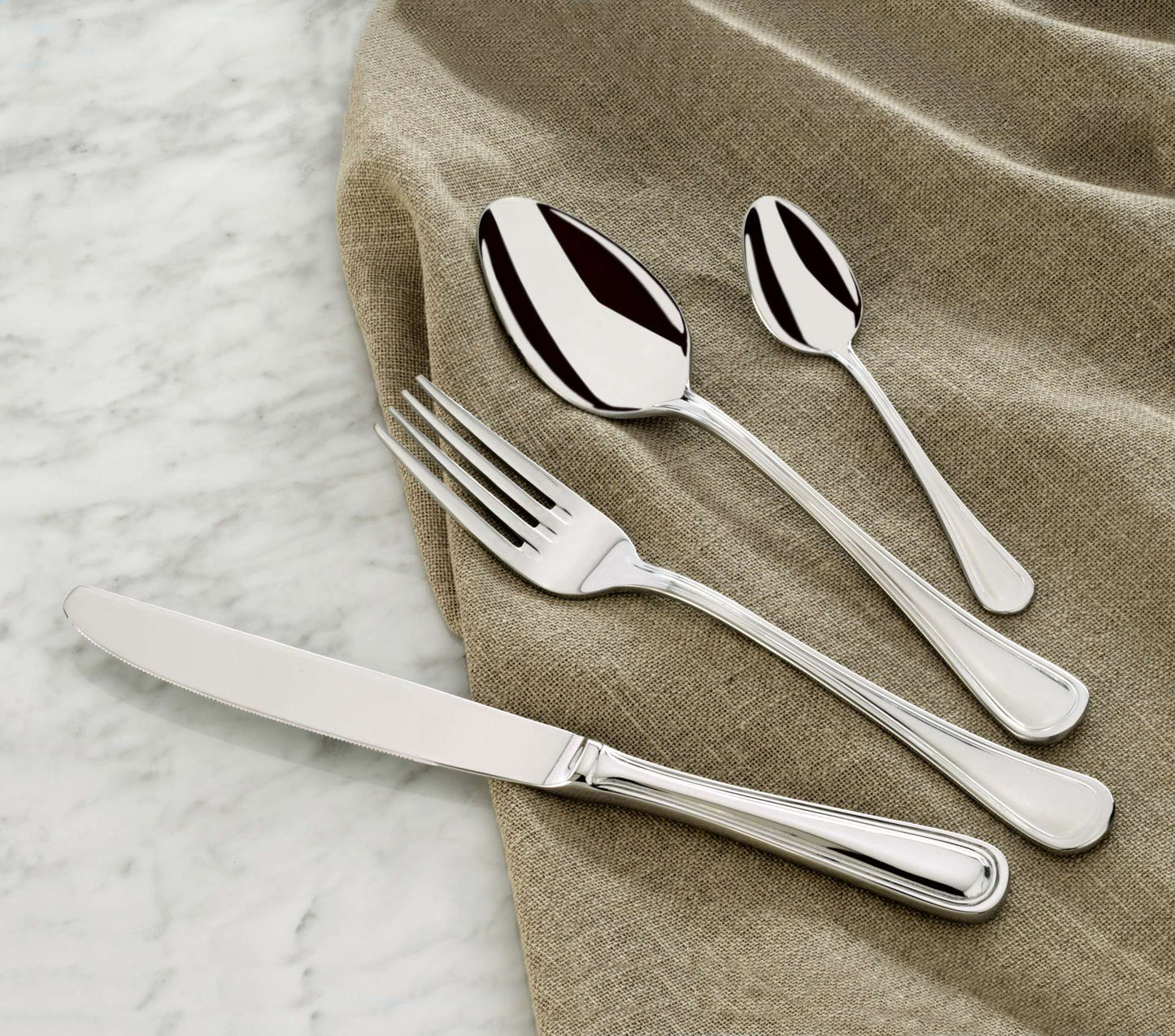 Bestekset - 66-delig - 6 Personen - Rossini