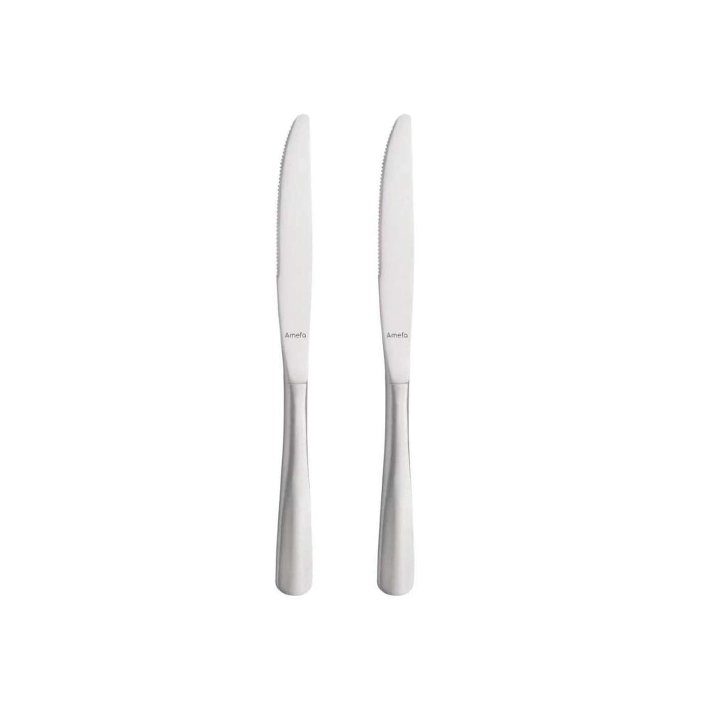 Dessertmessen set massief handvat - 2-delig - 2 Personen - Baguette