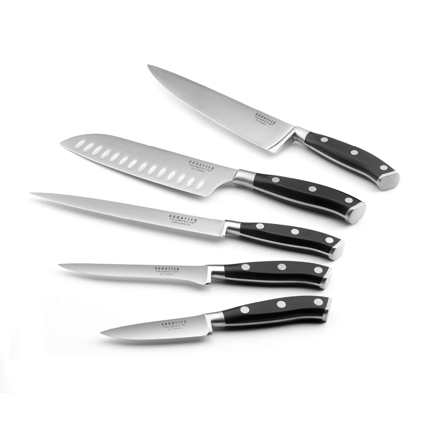 Vulcano Chef's Knife 6.5" - Black