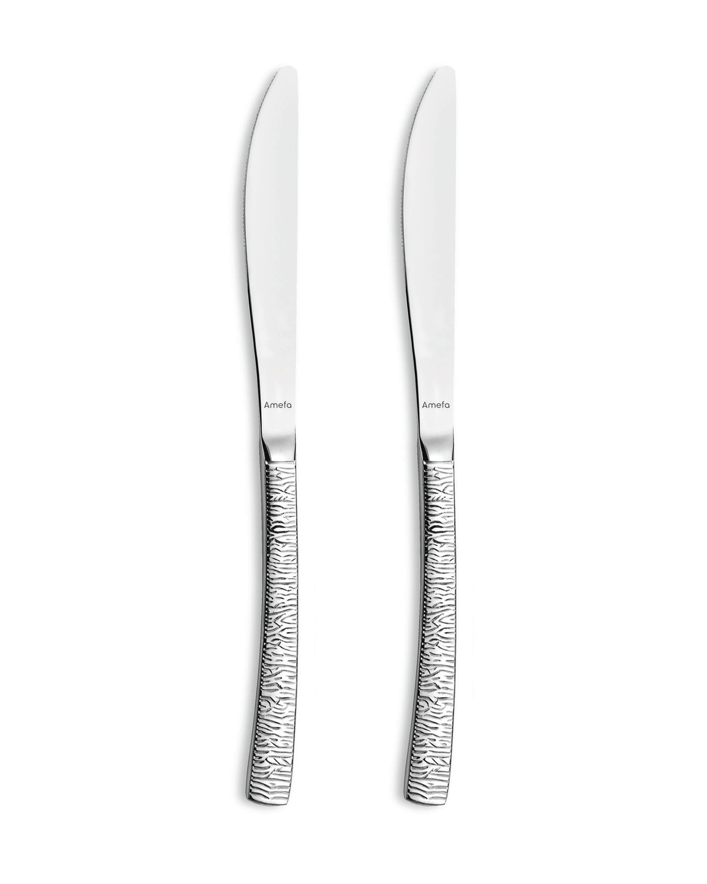 Havane - Tafelmessen Set - 2-delig - Zilverkleurig
