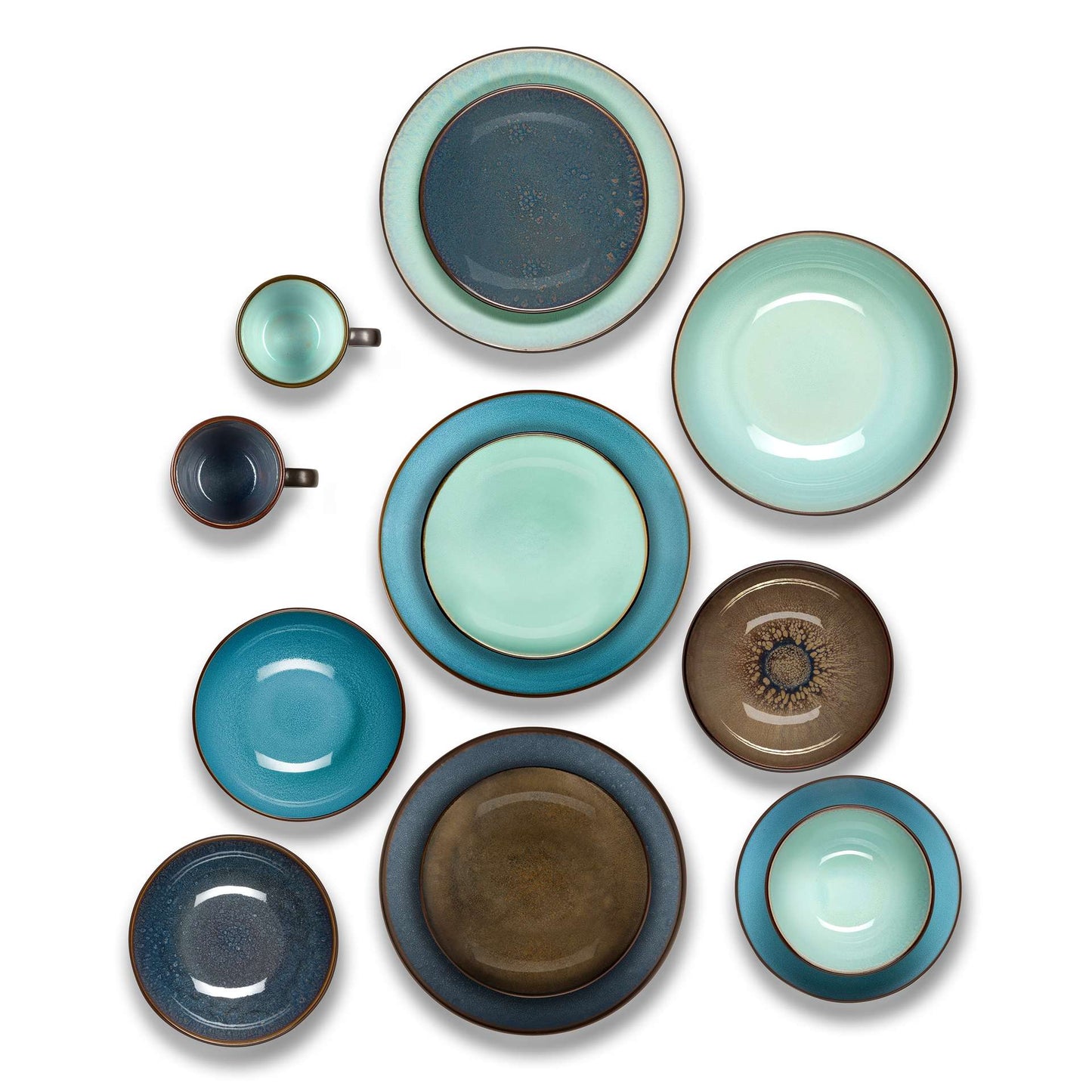 FEELING JADE - Dessertbord 21 cm (set van 6)