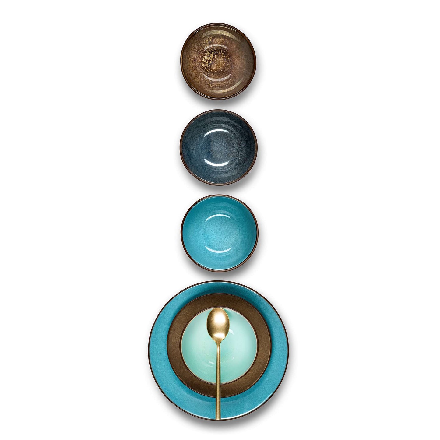 FEELING JADE - Dessertbord 21 cm (set van 6)