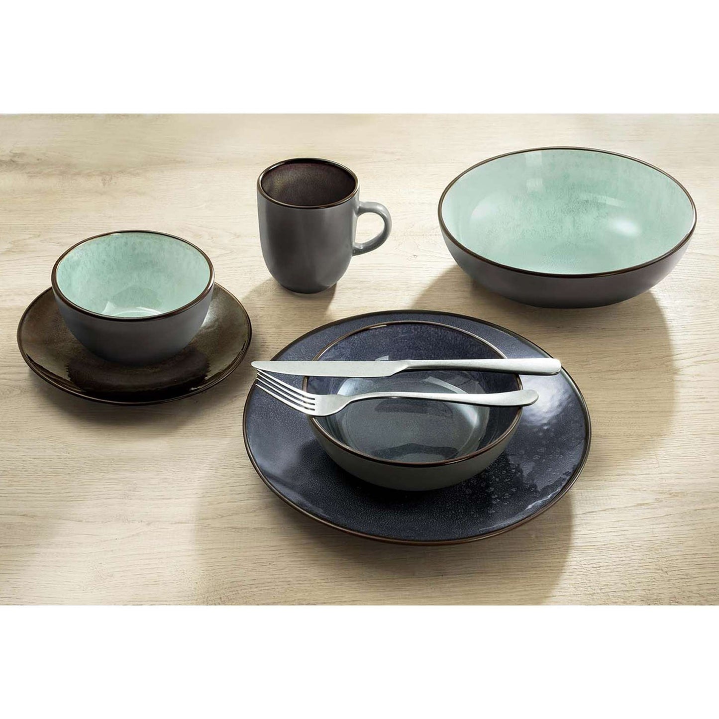 FEELING JADE - Salade- en pastabord 18 cm