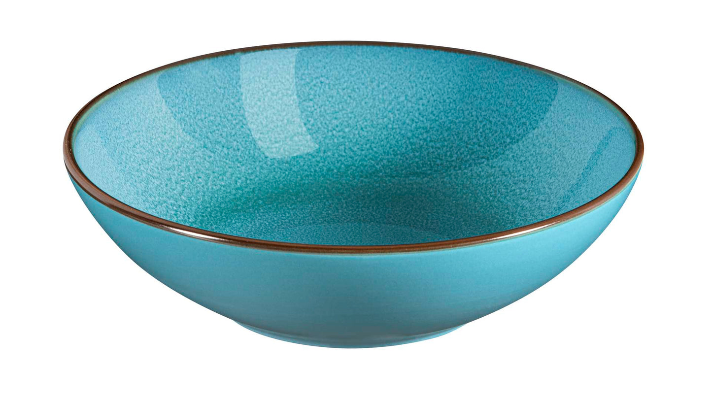 FEELING TURQUOISE - Salade- en pastabord 18 cm