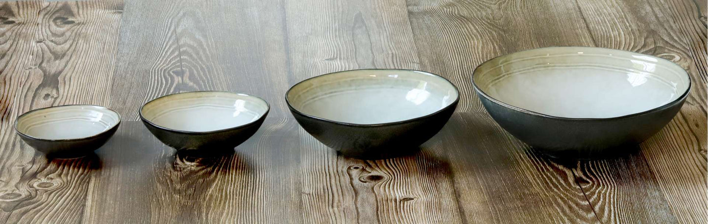 SHADOW NACRE - Dinerbord 28 cm (set van 6)