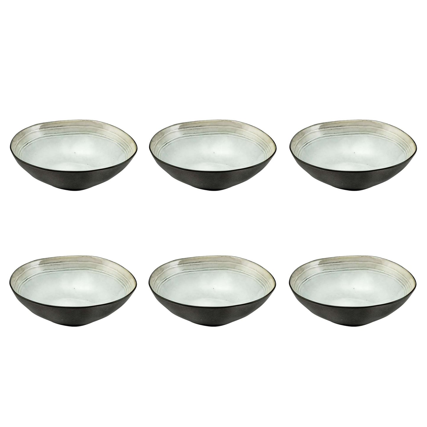Soepbord 19.5 cm - 6-delig - Shadow nacre