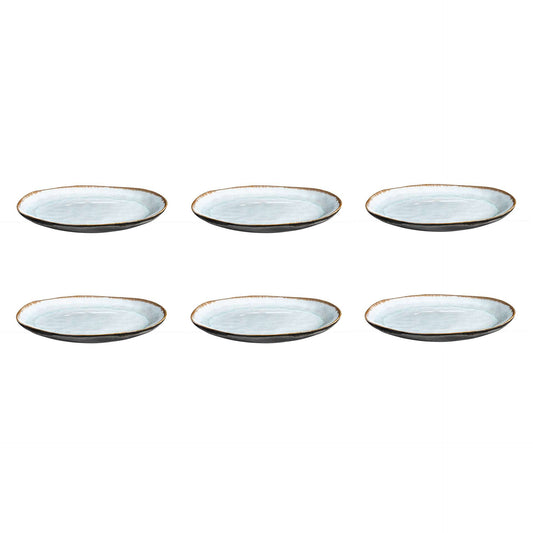 Dinerbord 28 cm (set van 6) - 6-delig - Shadow aqua