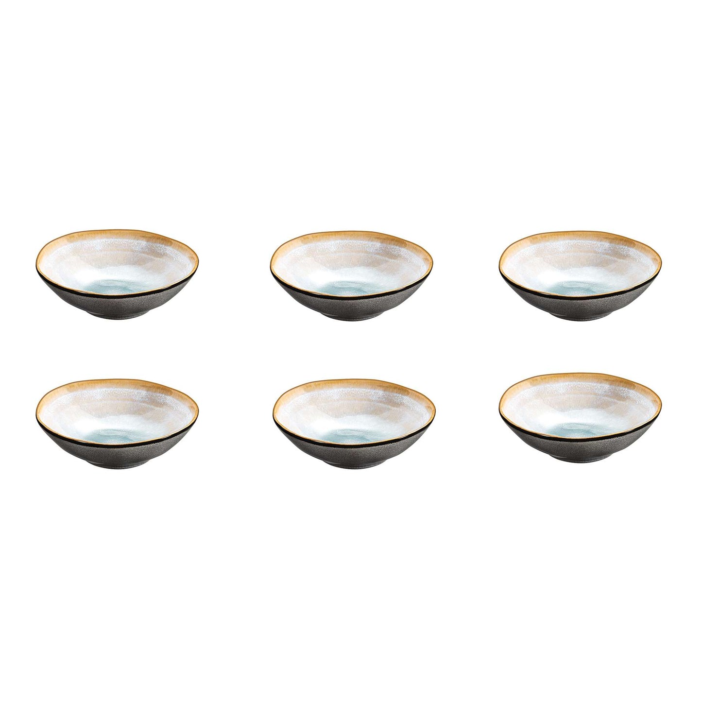 Grote kommen 15,2 cm - 6-delig - Shadow aqua