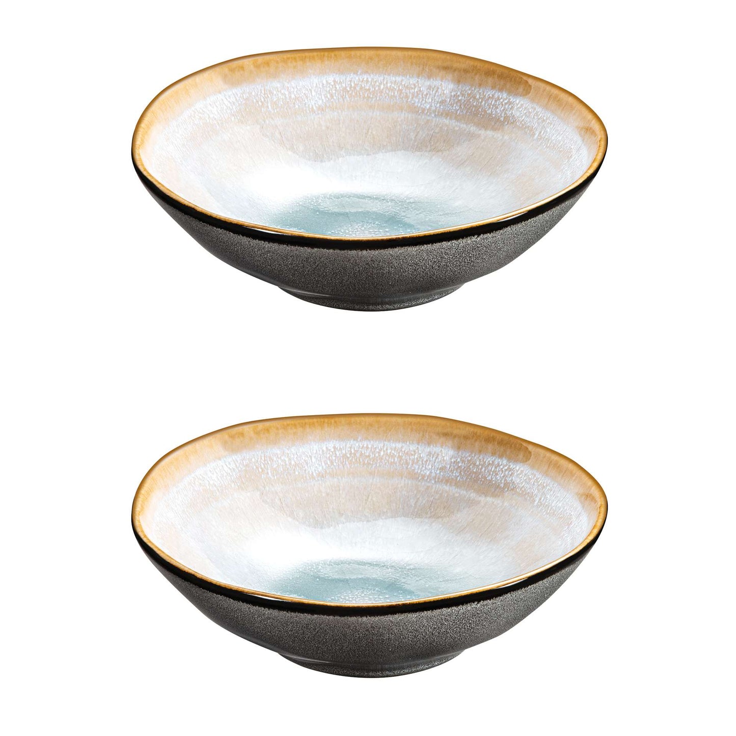 Grote kommen 15,2 cm - 6-delig - Shadow aqua