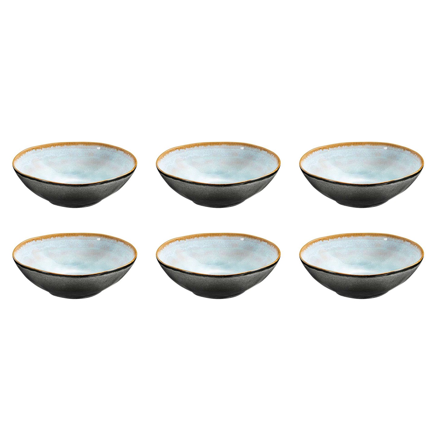 Soepbord 19.5 cm - 6-delig - Shadow aqua
