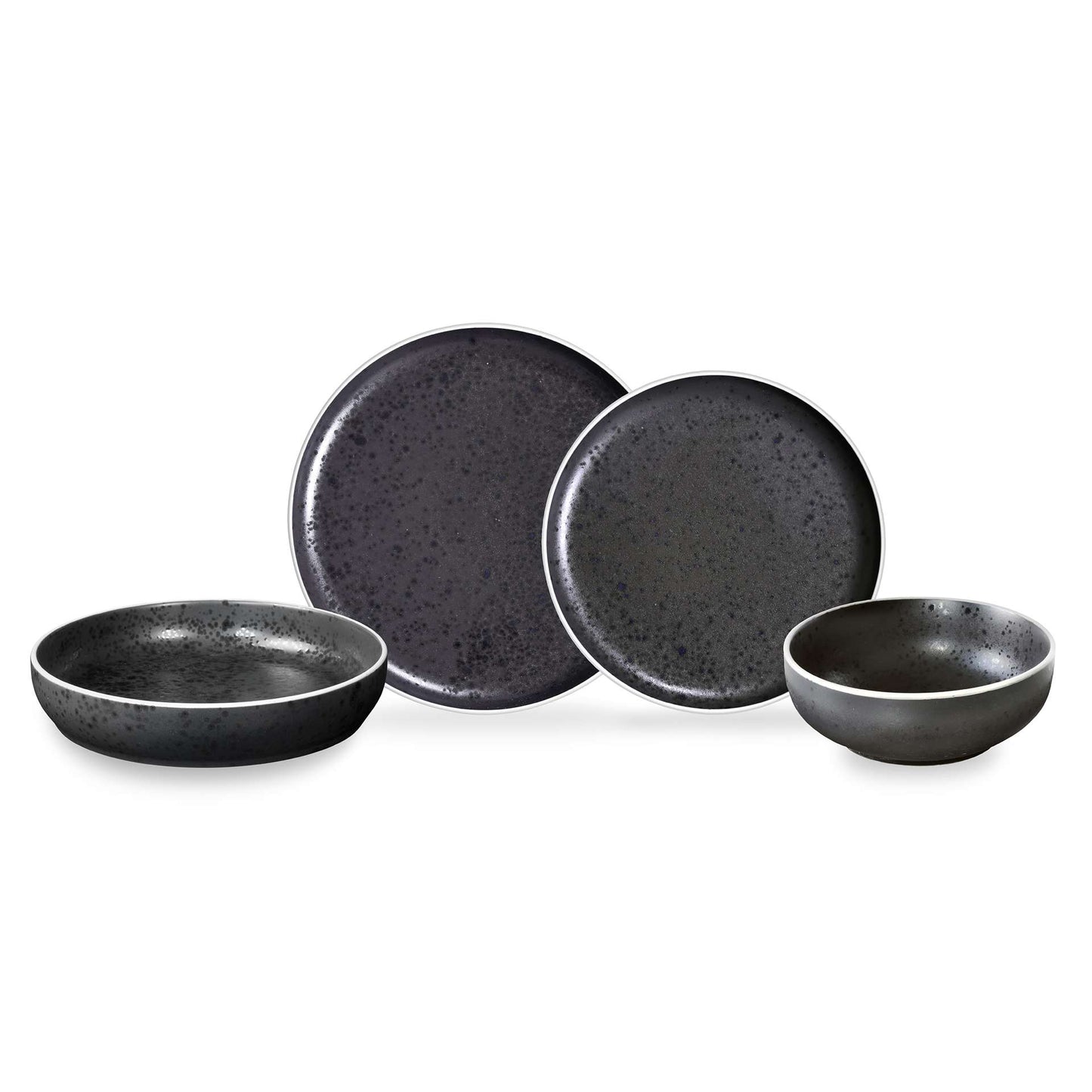 ASTER GRANITE - Dessertbord 21 cm (set van 6)
