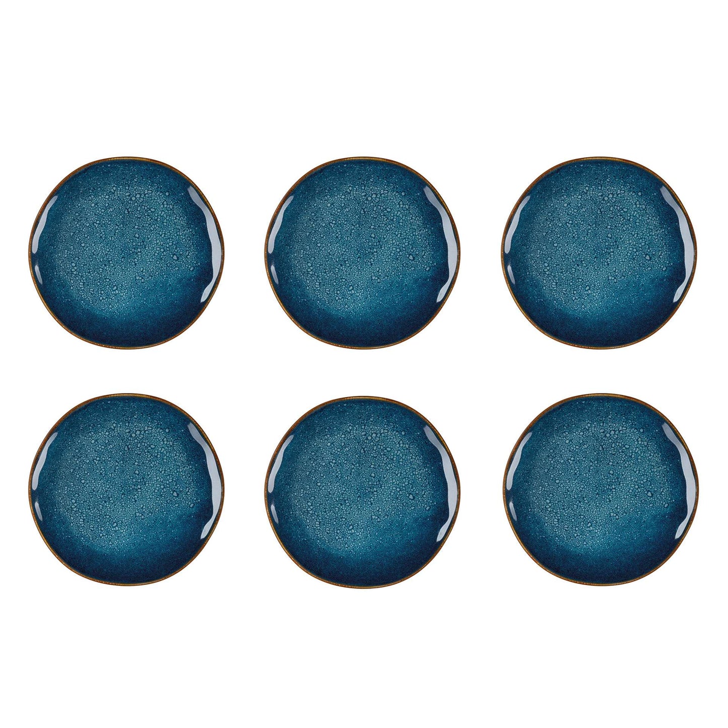 Dinerbord 27 cm (set van 6) - 6-delig - Vertigo denim