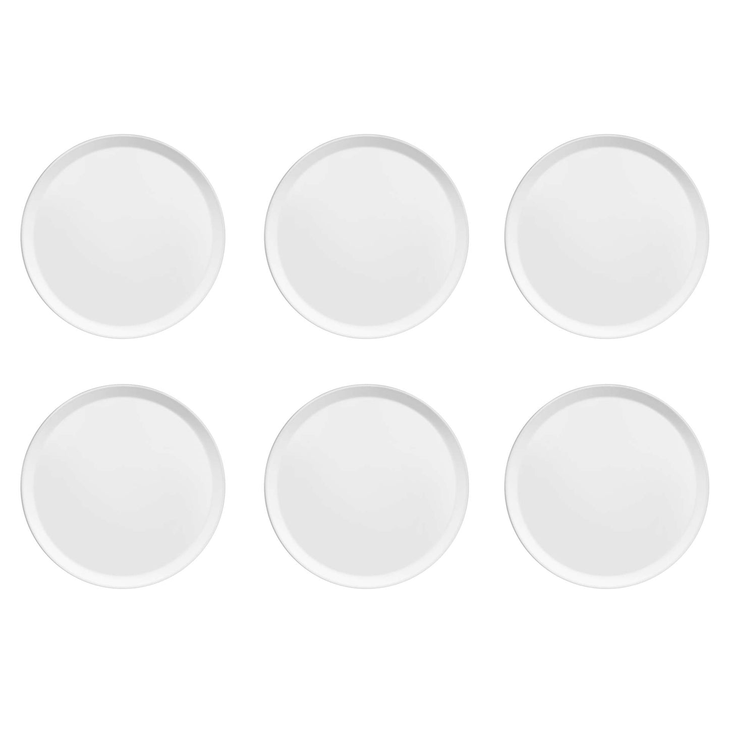 Dinerbord 27 cm (set van 6) - 6-delig - Yaka white