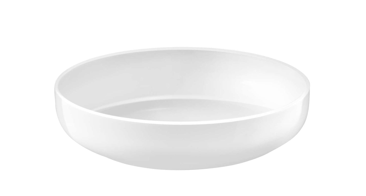 YAKA WHITE - Salade- en pastabord 20 cm
