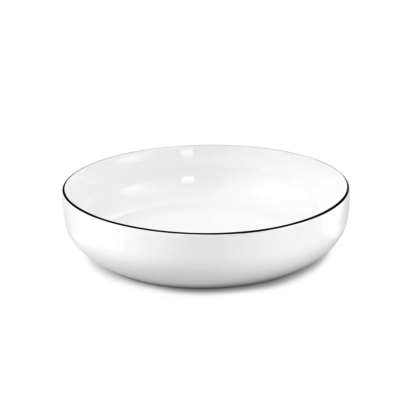 YAKA BLACK - Salade- en pastabord 20 cm