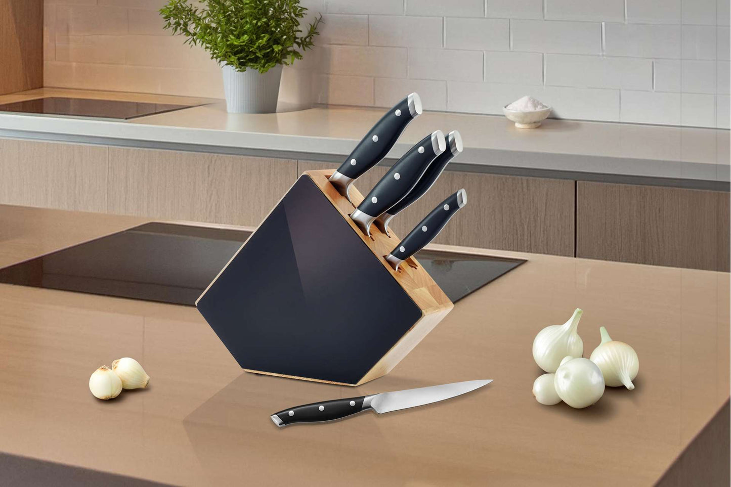 Grand Chef Knife Block - 5-piece