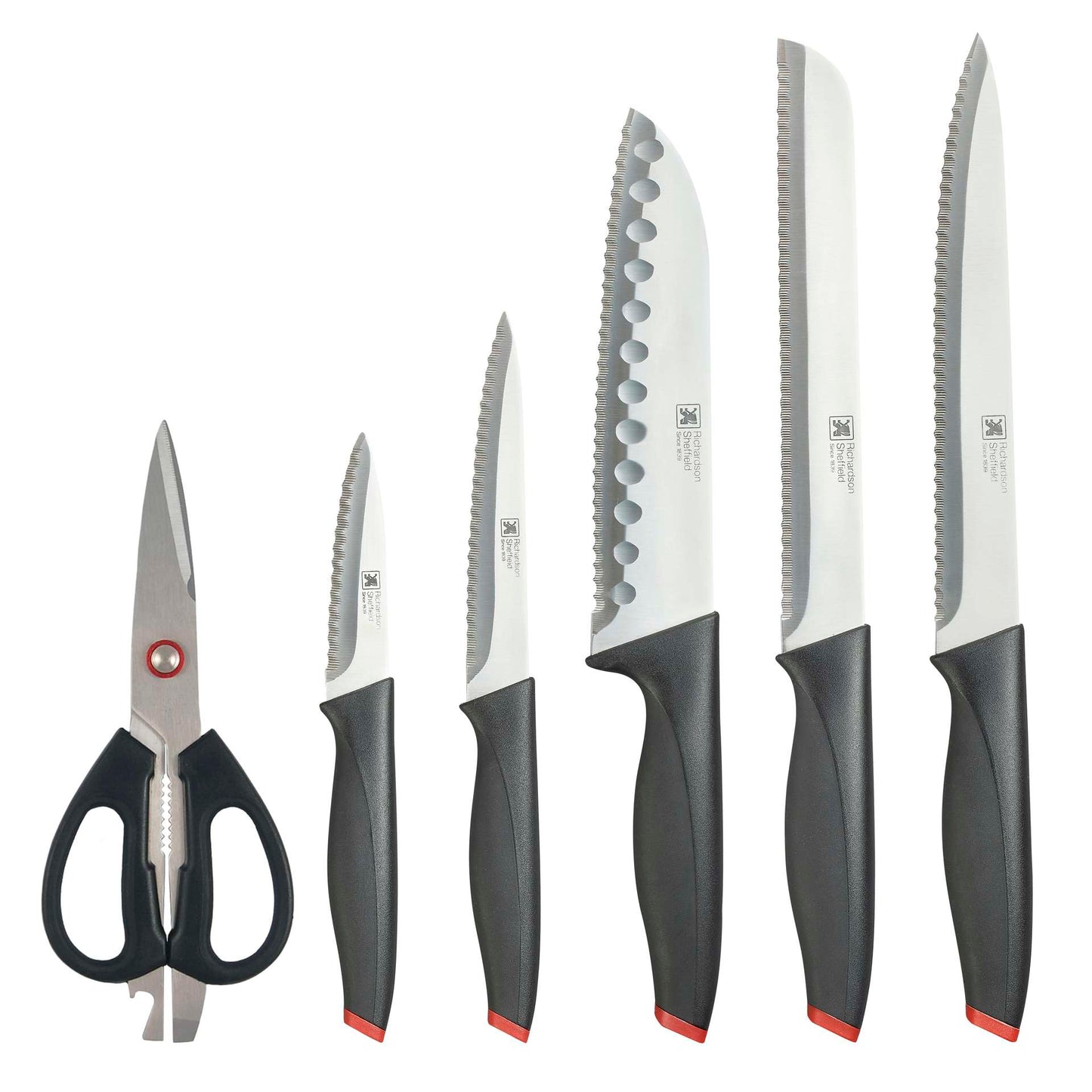 Messenblok - 6-delig - 6 Personen - Laser