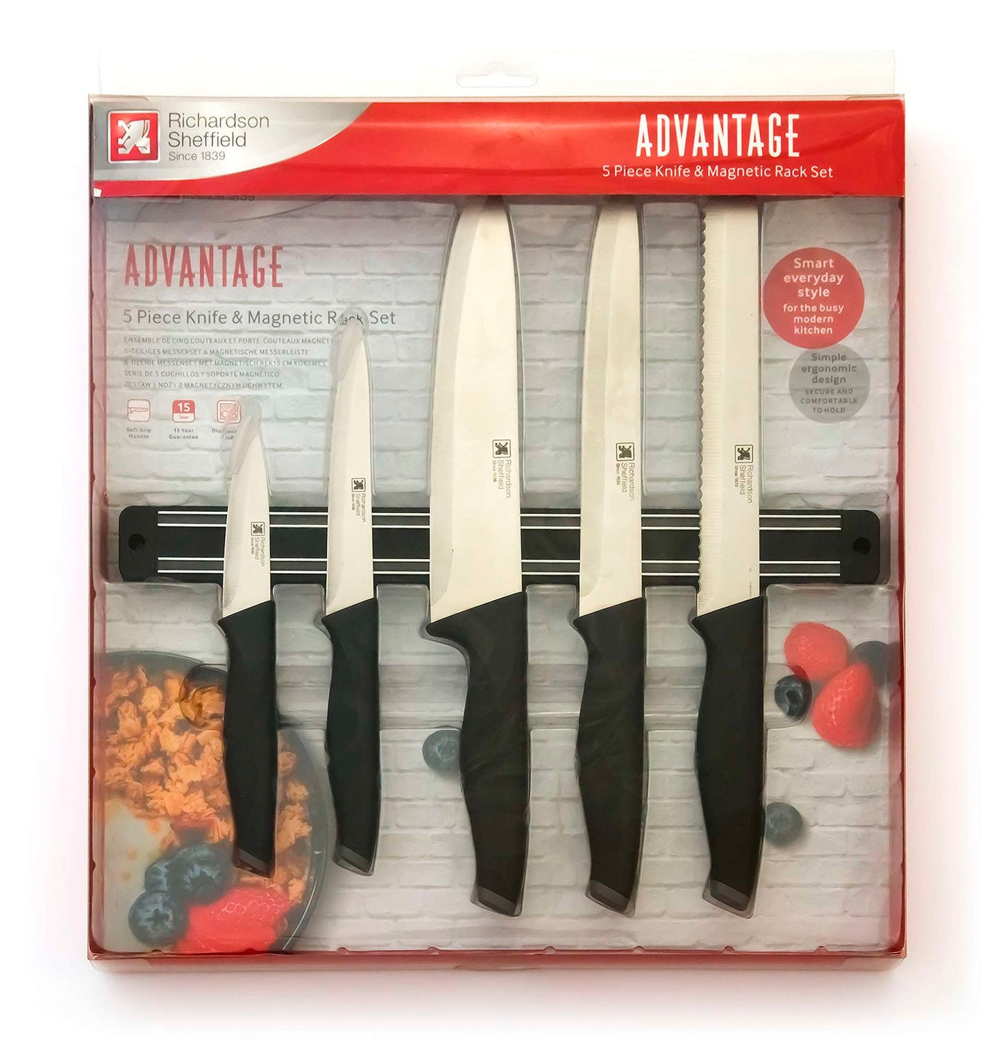 Keukenmessen set - 5-delig - Advantage