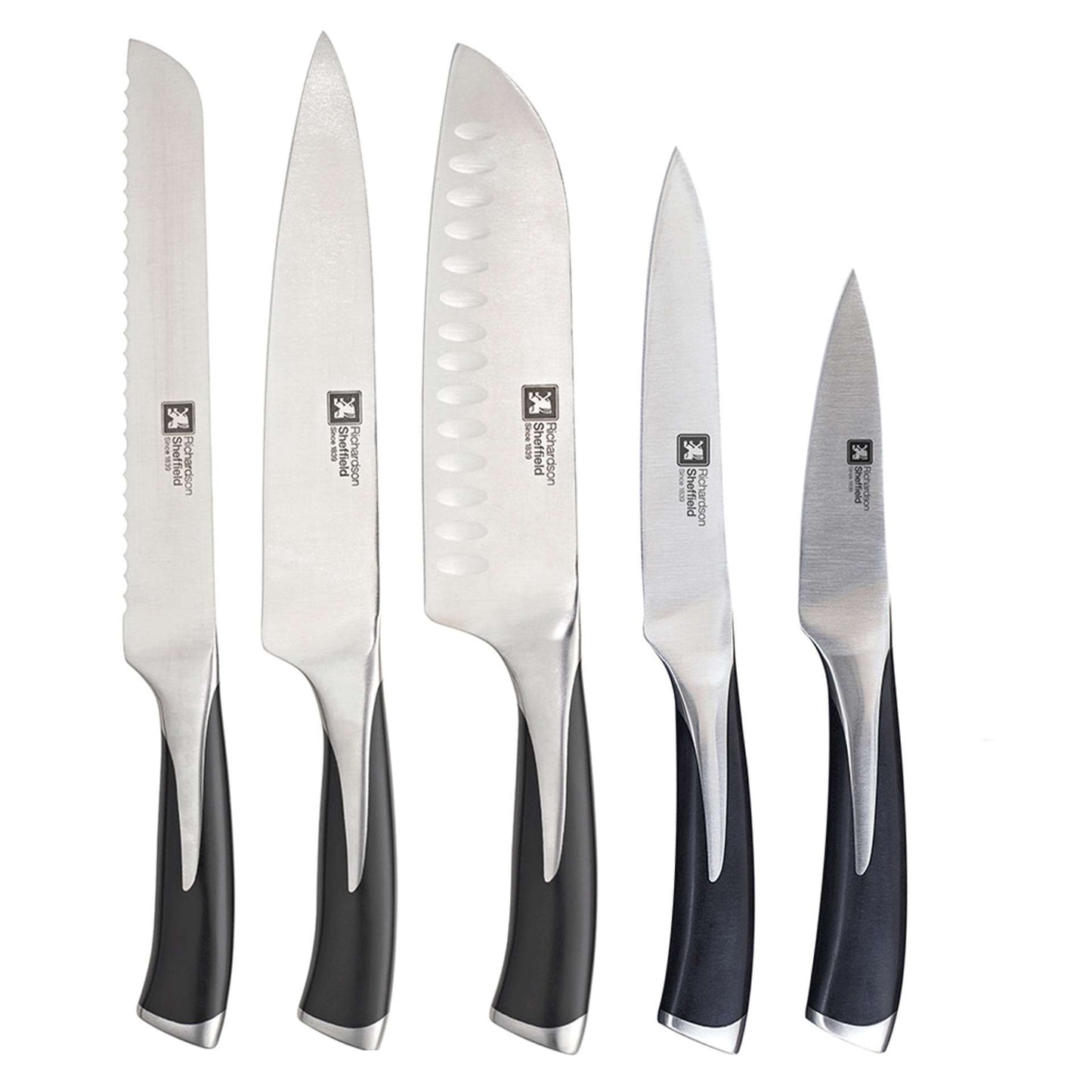 Kyu Knife Block - 5-piece - Black