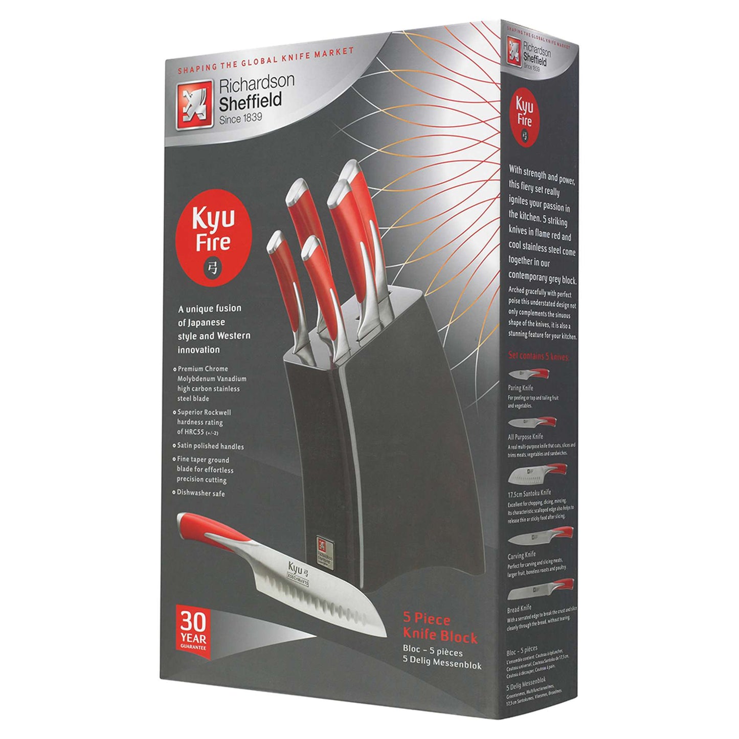 Messenblok - 5-delig - Kyu