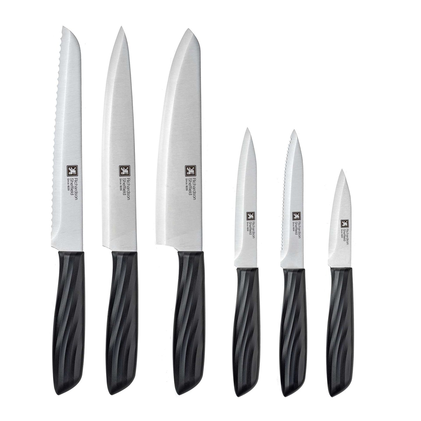 Keukenmessen set - 6-delig - 6 Personen - Spectrum lagoon