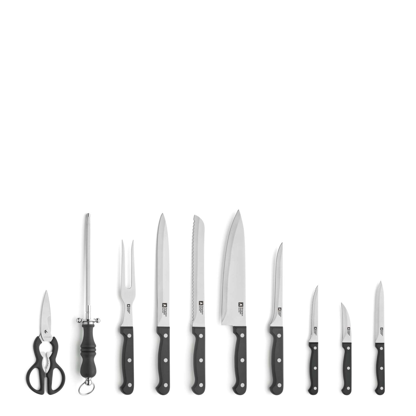 Artisan Knife Block - 15 Piece - Black