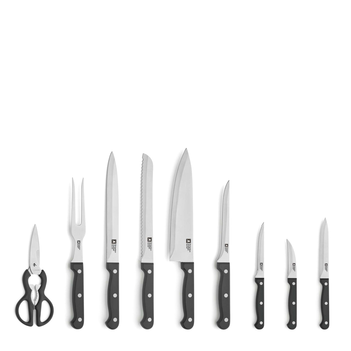 Artisan Knife Block - 9-piece - Black